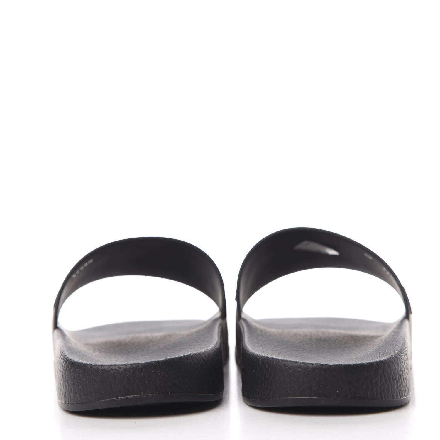 Valentino Garavani Rubber Mens VLTN Pool Slide Sandals 45 Black 7 of 10