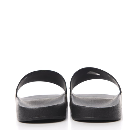 Valentino Garavani Rubber Mens VLTN Pool Slide Sandals 45 Black 7 of 10