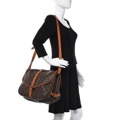 Louis Vuitton Monogram Saumur 35 2 of 19