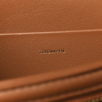 Celine Natural Calfskin Medium Triomphe Tan 6 of 11