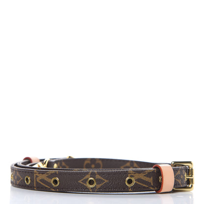 Louis Vuitton Monogram 16mm Adjustable Shoulder Strap 2 of 4