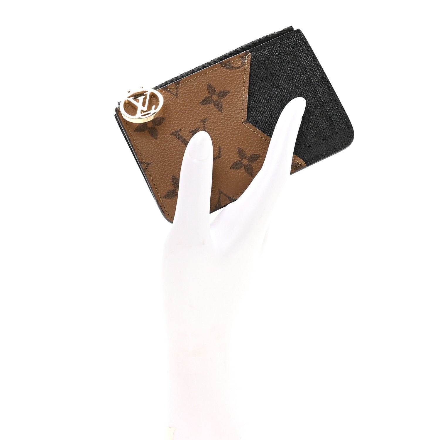 Louis Vuitton Reverse Monogram Zipped Romy Card Holder 2 of 7