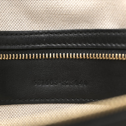 Gucci Calfskin GG Matelasse Medium Ophidia Shopping Tote Black 7 of 11
