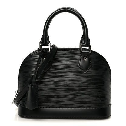 Louis Vuitton Epi Alma BB Black 1 of 13