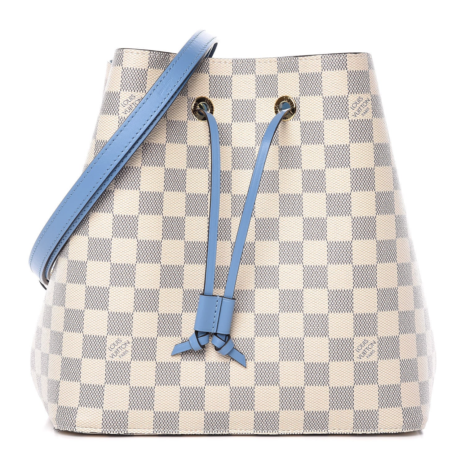 Louis Vuitton Damier Azur Neonoe MM Bleuet 1 of 8