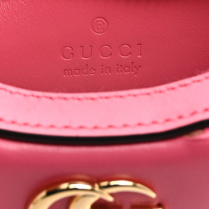 Gucci Calfskin GG Matelasse Mini Hobo Shoulder Bag Pink 6 of 10
