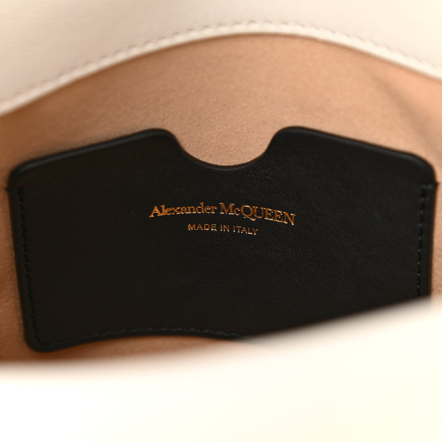 Alexander McQueen Calfskin The Small Story Bag Deep Ivory 7 of 11