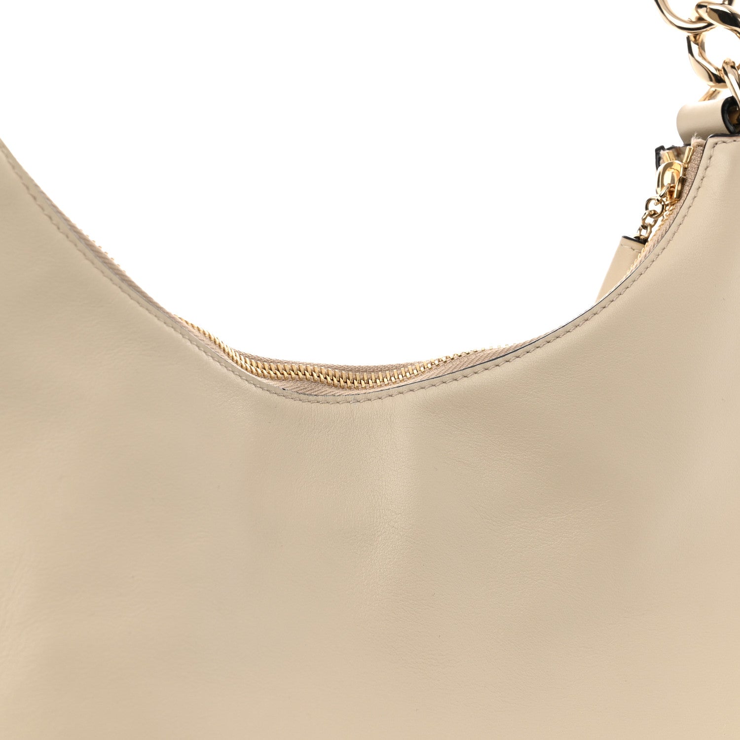 Jimmy Choo Calfskin Athini Hobo Bag Lamb 13 of 13