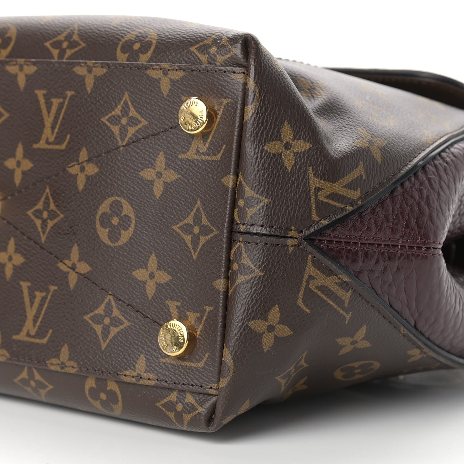 Louis Vuitton Ostrich Lizard Majestueux Tote MM Bordeaux 8 of 9