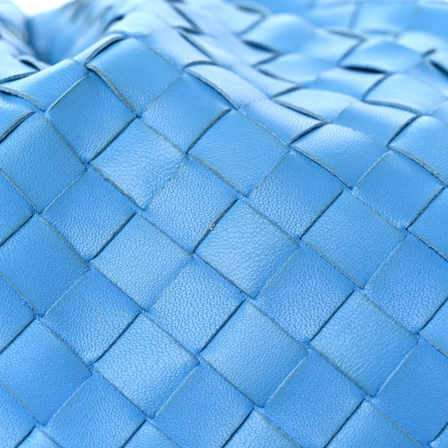 Nappa Maxi Intrecciato The Pouch Oversized Clutch Swimming Pool