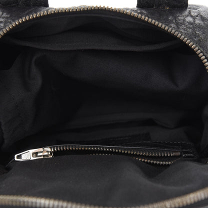 Alexander Wang Pebbled Lambskin Mini Rockie Black Rhodium Hardware 5 of 11