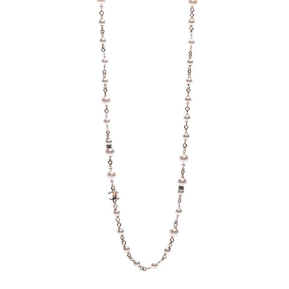 Chanel Pearl CC Coco Necklace Gold 1 of 5