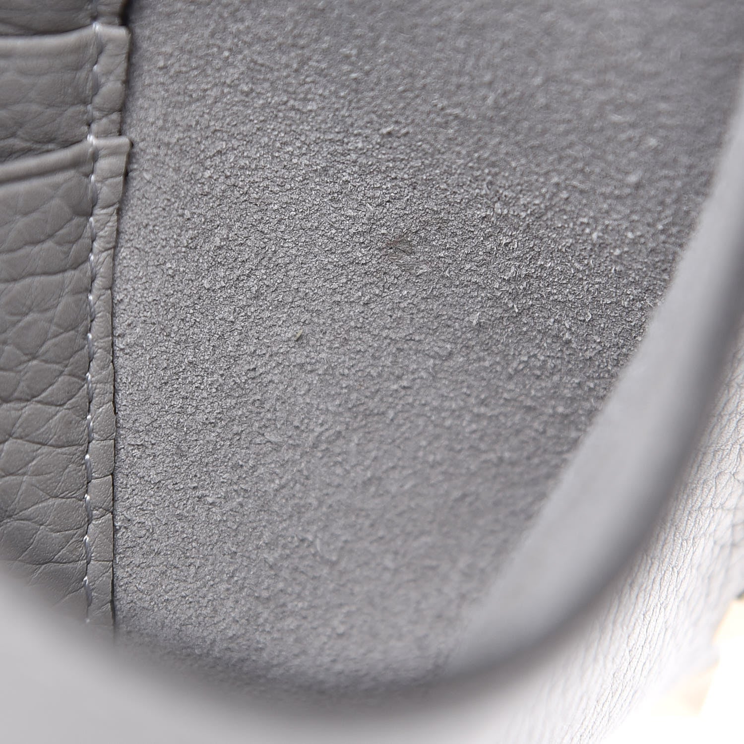 Valentino Garavani Pebbled Calfskin Medium Rockstud Envelope Flat Wristlet Pouch Grey 8 of 8
