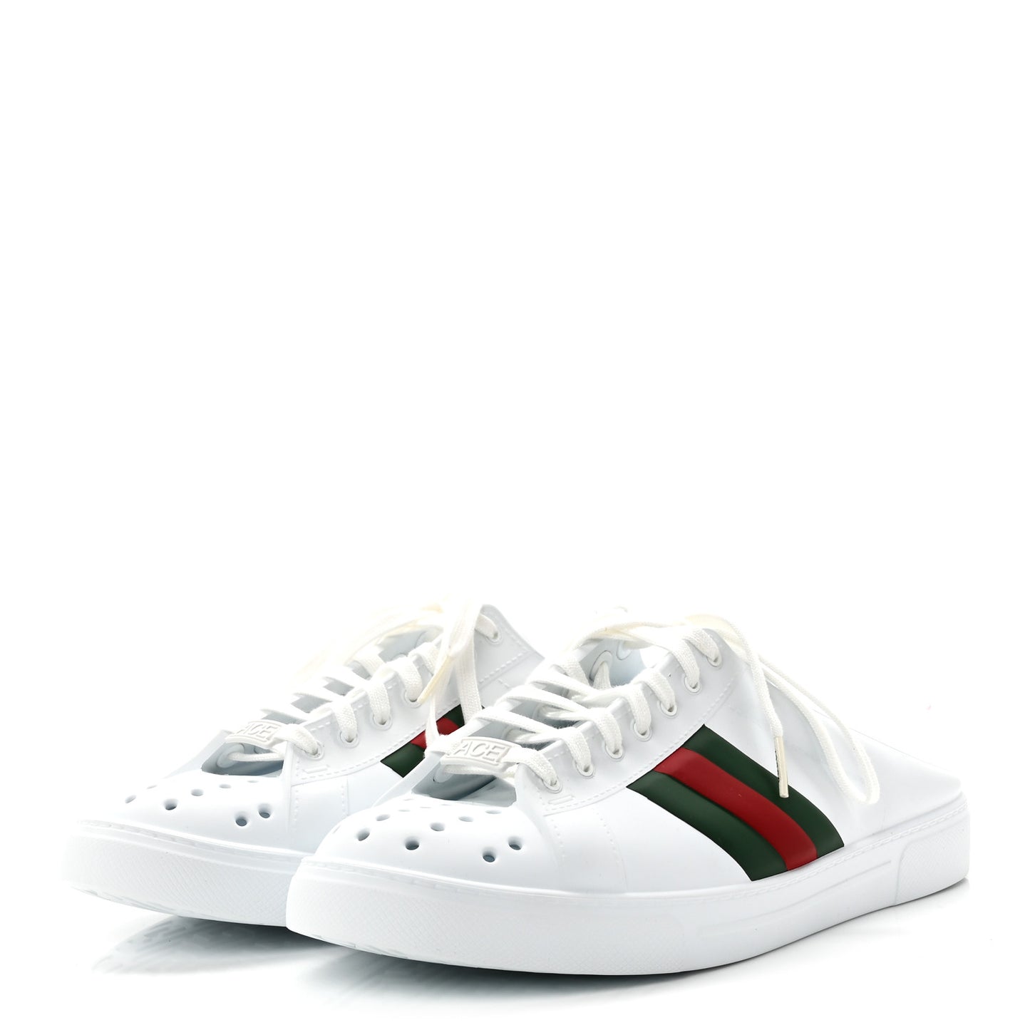 Rubber Ace Sabot Mules 41 Great White
