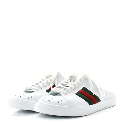 Gucci Rubber Ace Sabot Mules 41 Great White 4 of 10