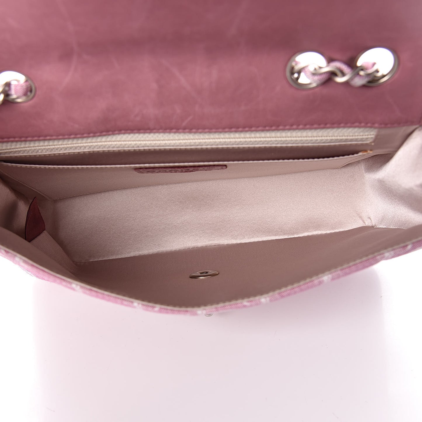 Nylon Medium Travel Flap Pink