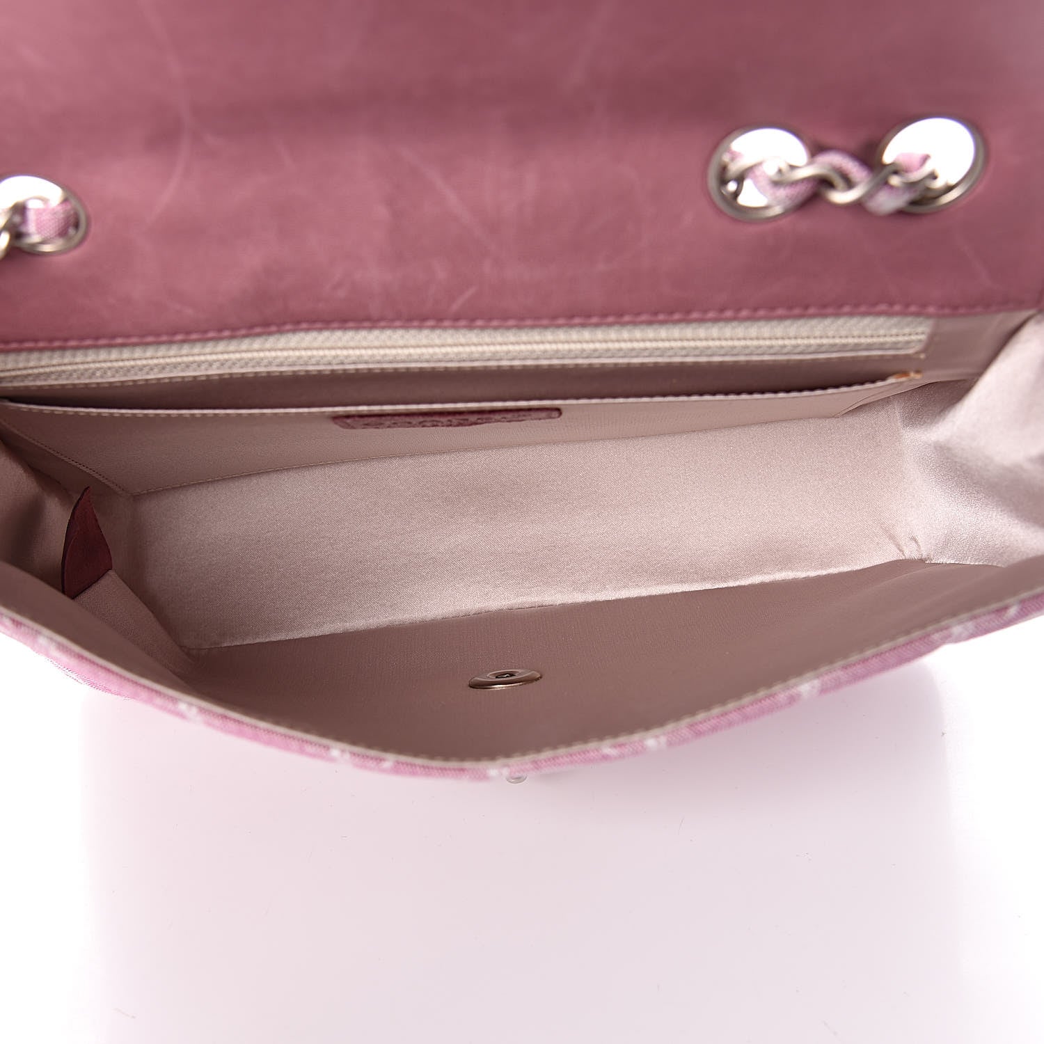 Chanel Nylon Medium Travel Flap Pink 5 of 12