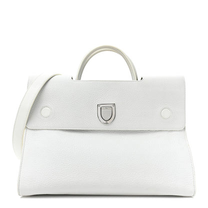 Christian Dior Bullcalf Medium Diorever Flap White 1 of 15