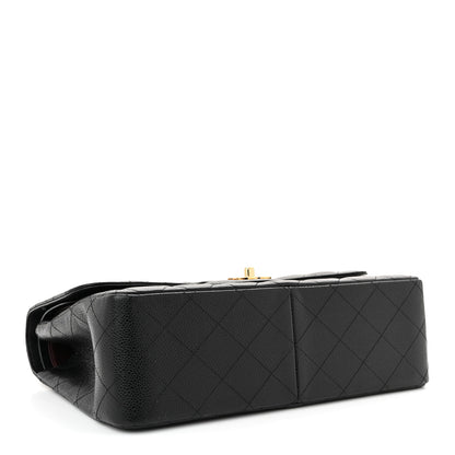 Chanel Caviar Quilted Jumbo Double Flap Black 4 of 11