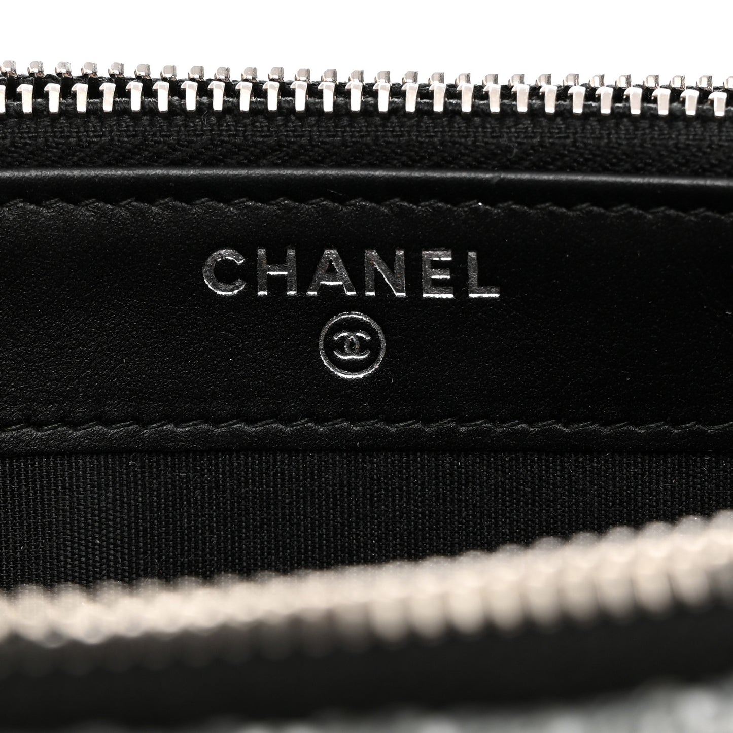 Canvas Small Deauville Clutch With Chain Charcoal