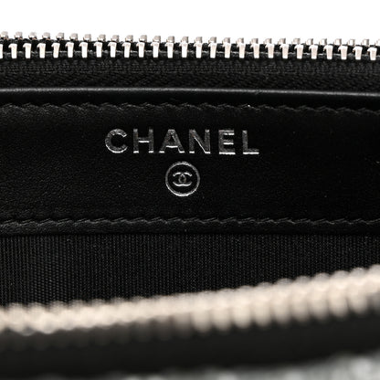 Chanel Canvas Small Deauville Clutch With Chain Charcoal 8 of 13