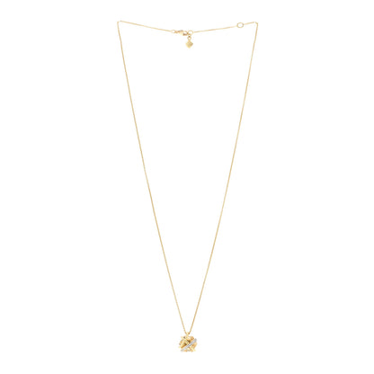 David Yurman 18K Yellow White Gold Diamond Champagne Citrine 10mm Cable Wrap Necklace 3 of 4