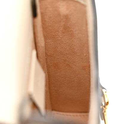 Gucci GG Supreme Monogram Azalea Calfskin Mini Horsebit 1955 Crossbody Bag Beige Ebony Mystic White 12 of 18