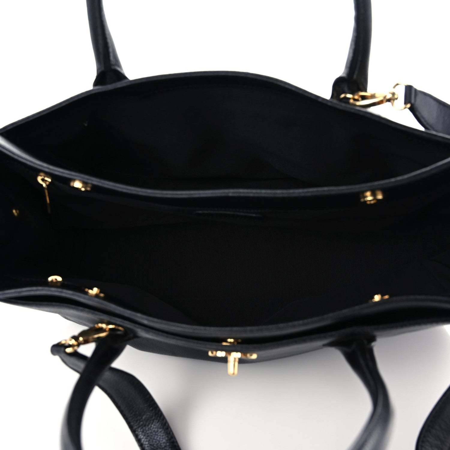 Chanel Caviar Cerf Executive Shopper Tote Black 14 of 17