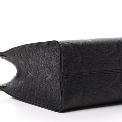 Louis Vuitton Empreinte Monogram Giant Onthego PM Black 7 of 11
