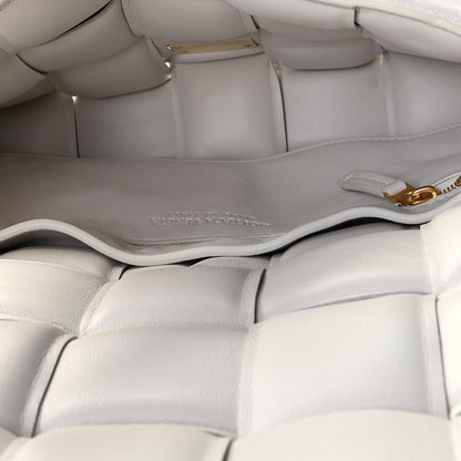 Bottega Veneta Nappa Maxi Intreccio Padded Cassette Crossbody Bag Chalk 4 of 9