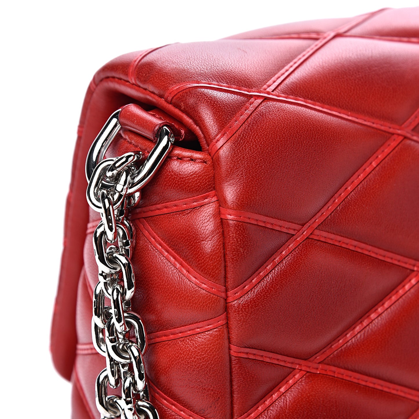 Lambskin Malletage GO-14 PM Red