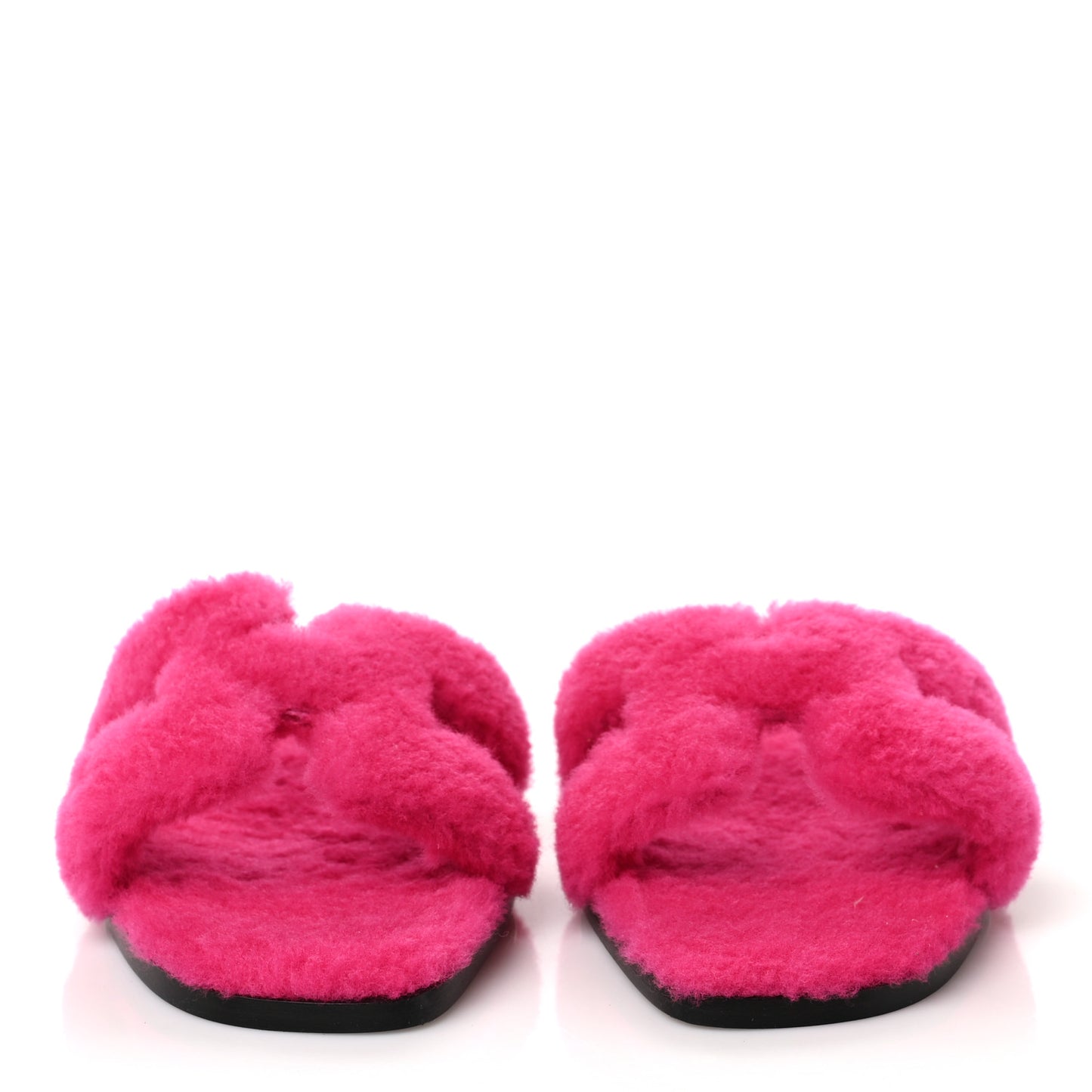 Woolskin Oran Sandals 36.5 Rose Fuchsia