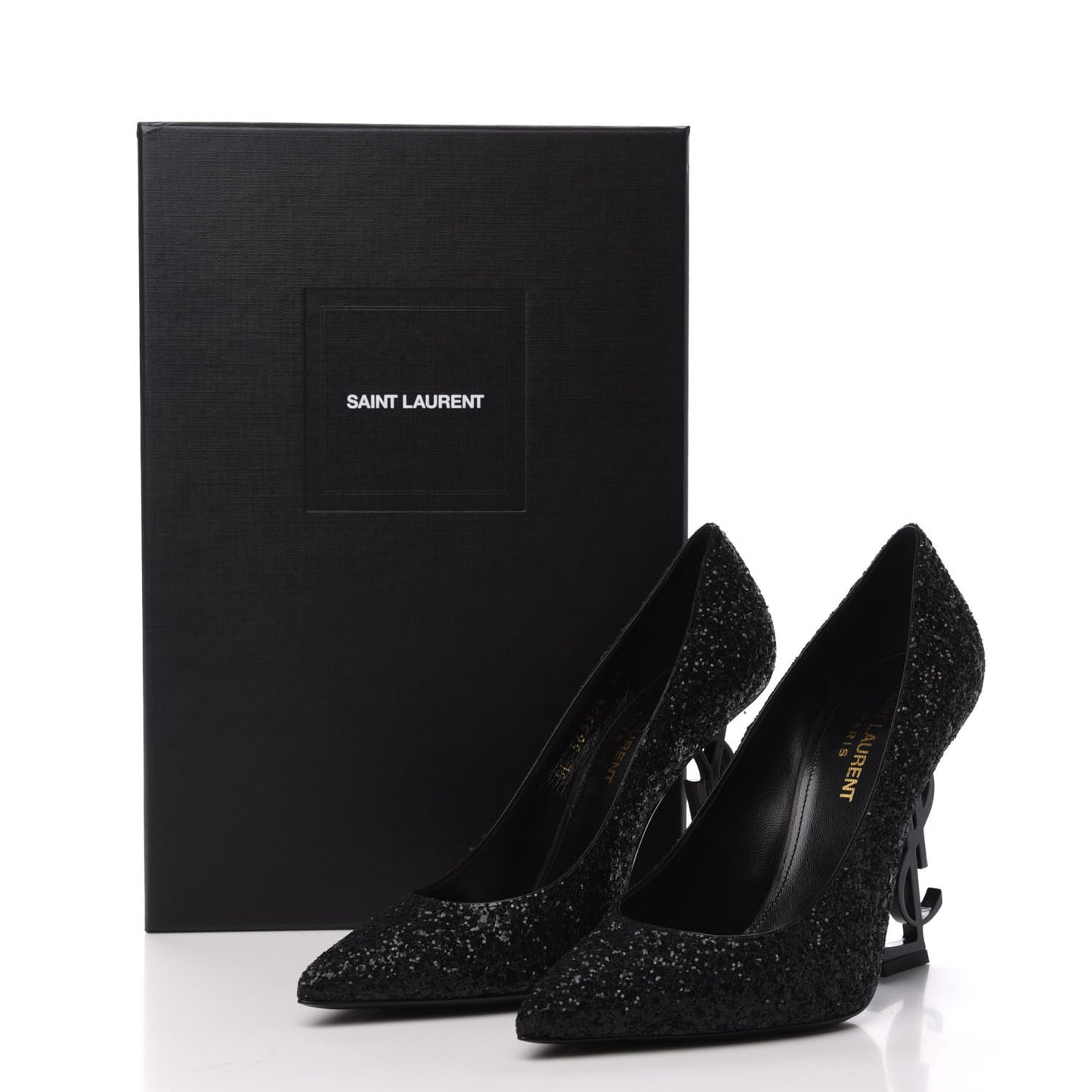 Glitter Opyum Pumps 36 Black