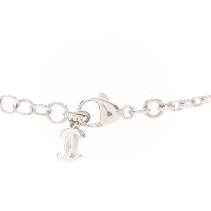 Chanel Crystal Pearl CC Star Necklace Silver 5 of 7
