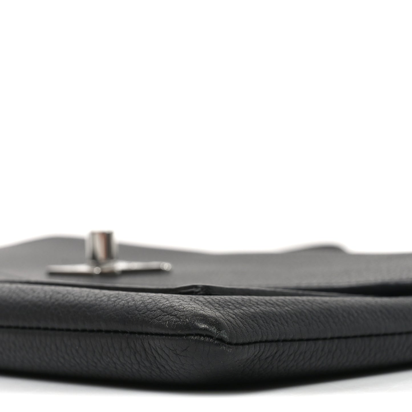 Soft Calfskin My Lockme Chain Pochette Black