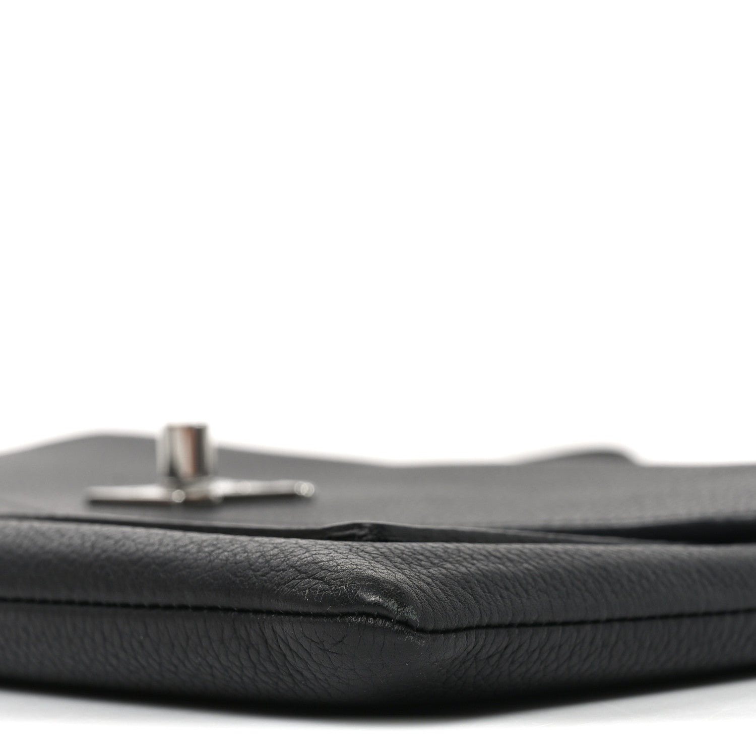 Louis Vuitton Soft Calfskin My Lockme Chain Pochette Black 9 of 10