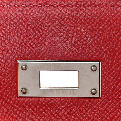 Hermes Epsom Kelly Sellier 32 Rouge Casaque 23 of 29