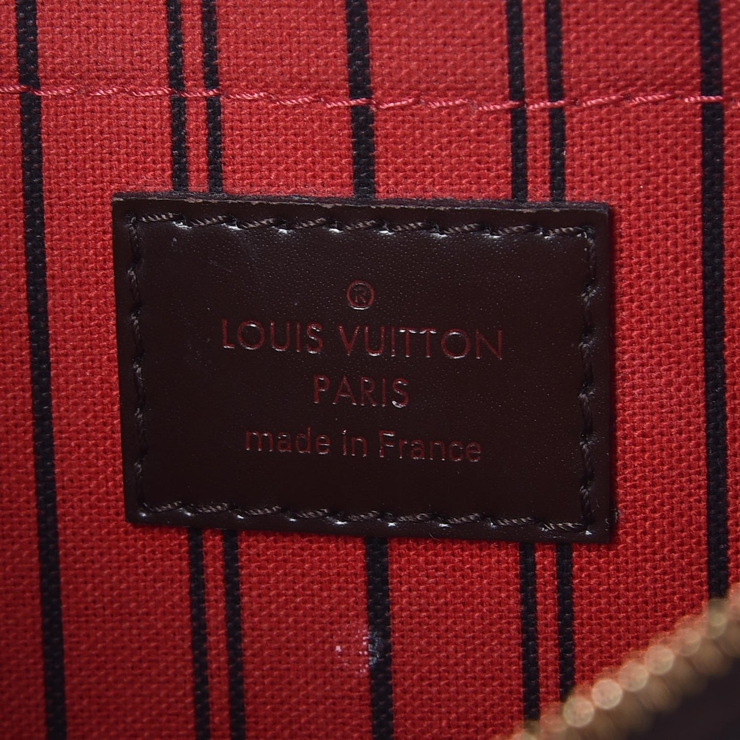 Damier Ebene Neverfull MM GM Pochette