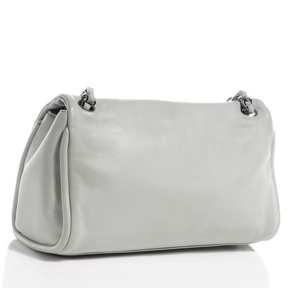 Chanel Lambskin Quilted Double Mademoiselle Flap Grey 3 of 7