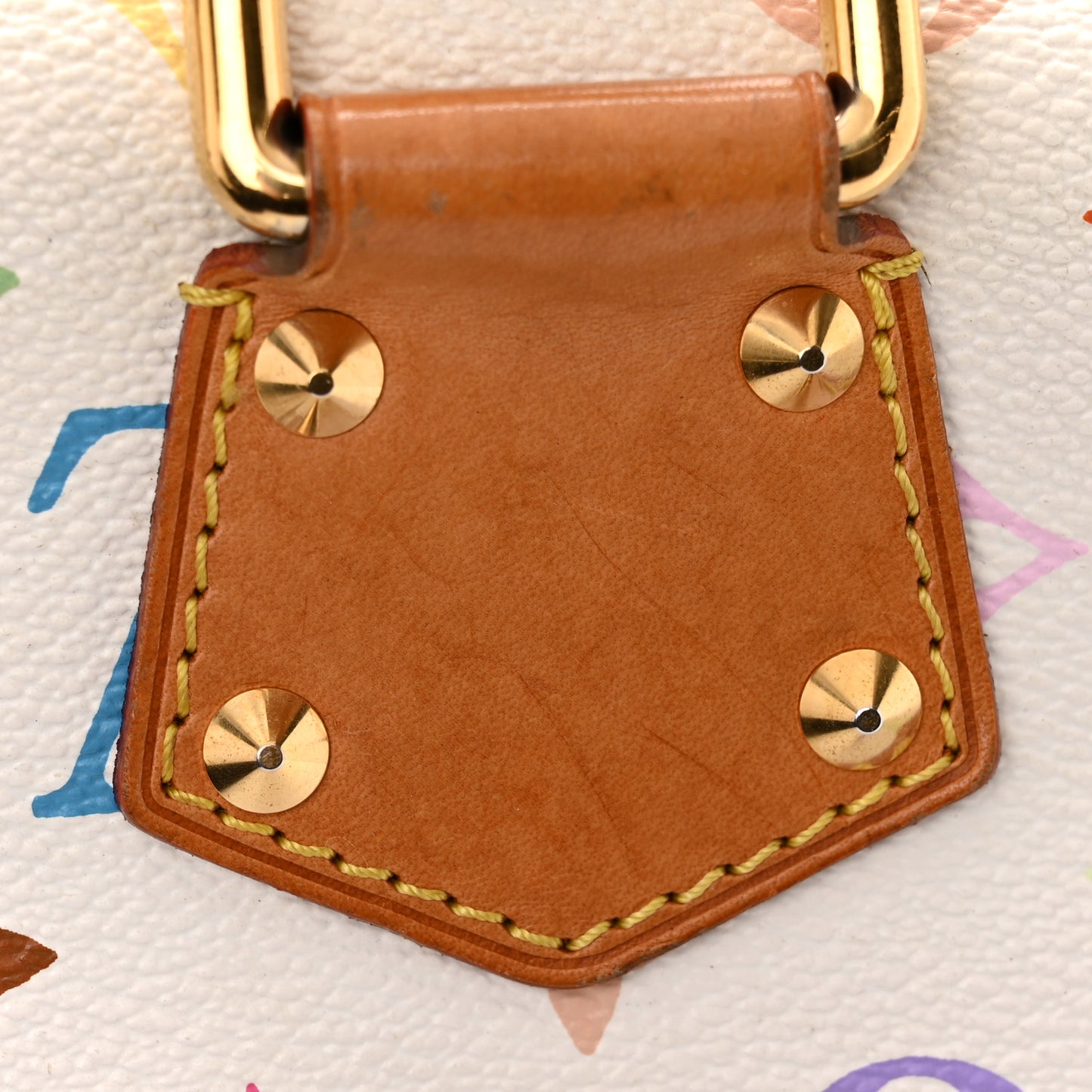 LOUIS VUITTON Monogram Multicolor Speedy 30 White