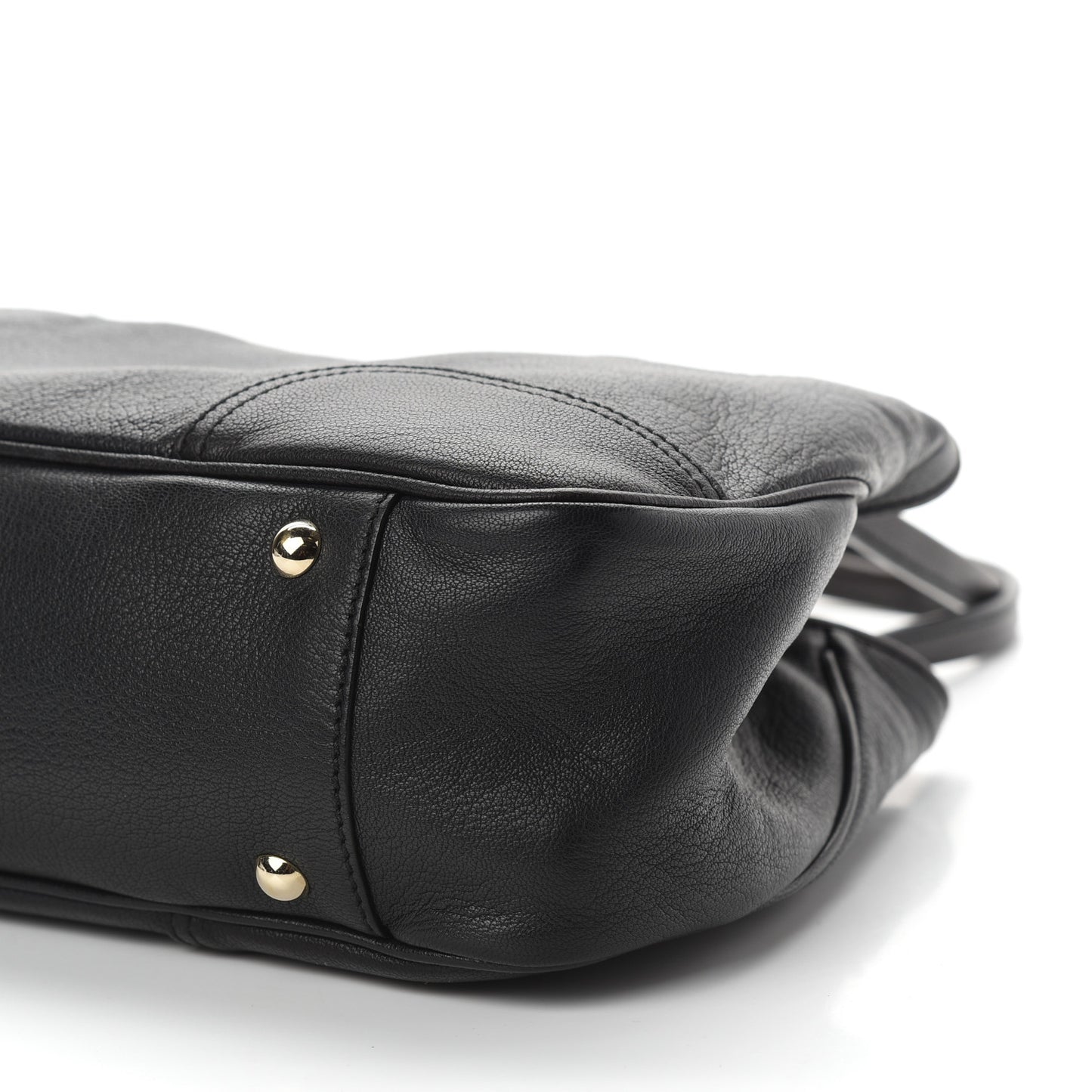 Calfskin Medium Princy Tote Black