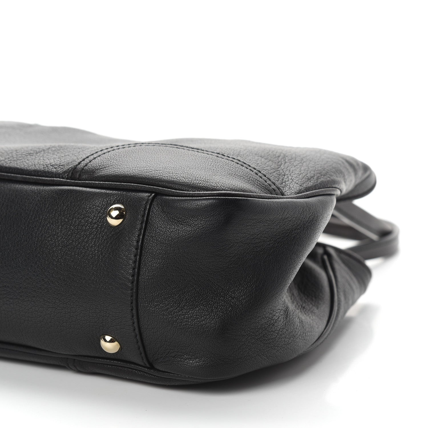 Gucci Calfskin Medium Princy Tote Black 8 of 8