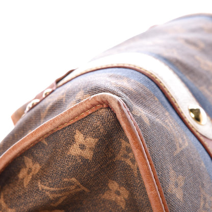 Louis Vuitton Monogram Rayures Tisse Sac GM Blue 13 of 22