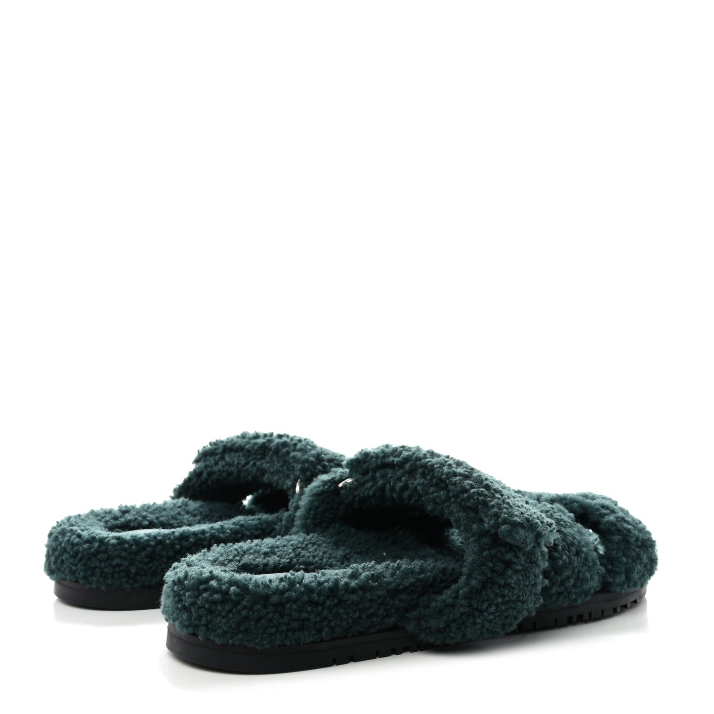 Woolskin Womens Chypre Sandals 40 Vert Anglais