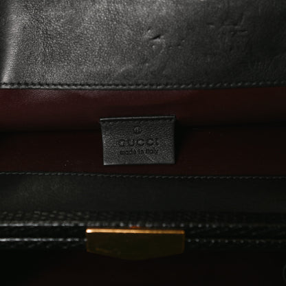 Gucci Lizard Zumi Chain Shoulder Bag Black 6 of 13