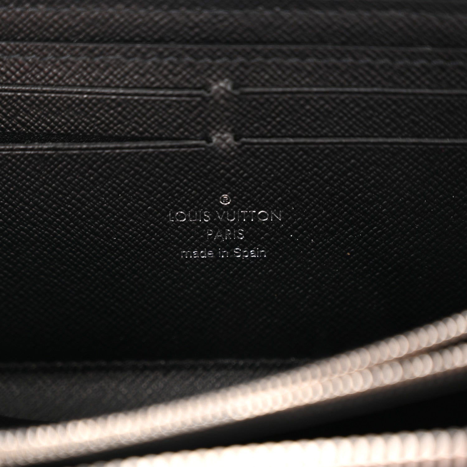 Louis Vuitton Epi Clemence Wallet Black 6 of 9