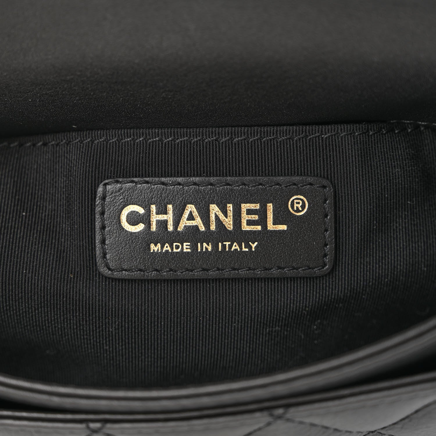Chanel Calfskin Quilted Top Handle Flap Black 6 of 13