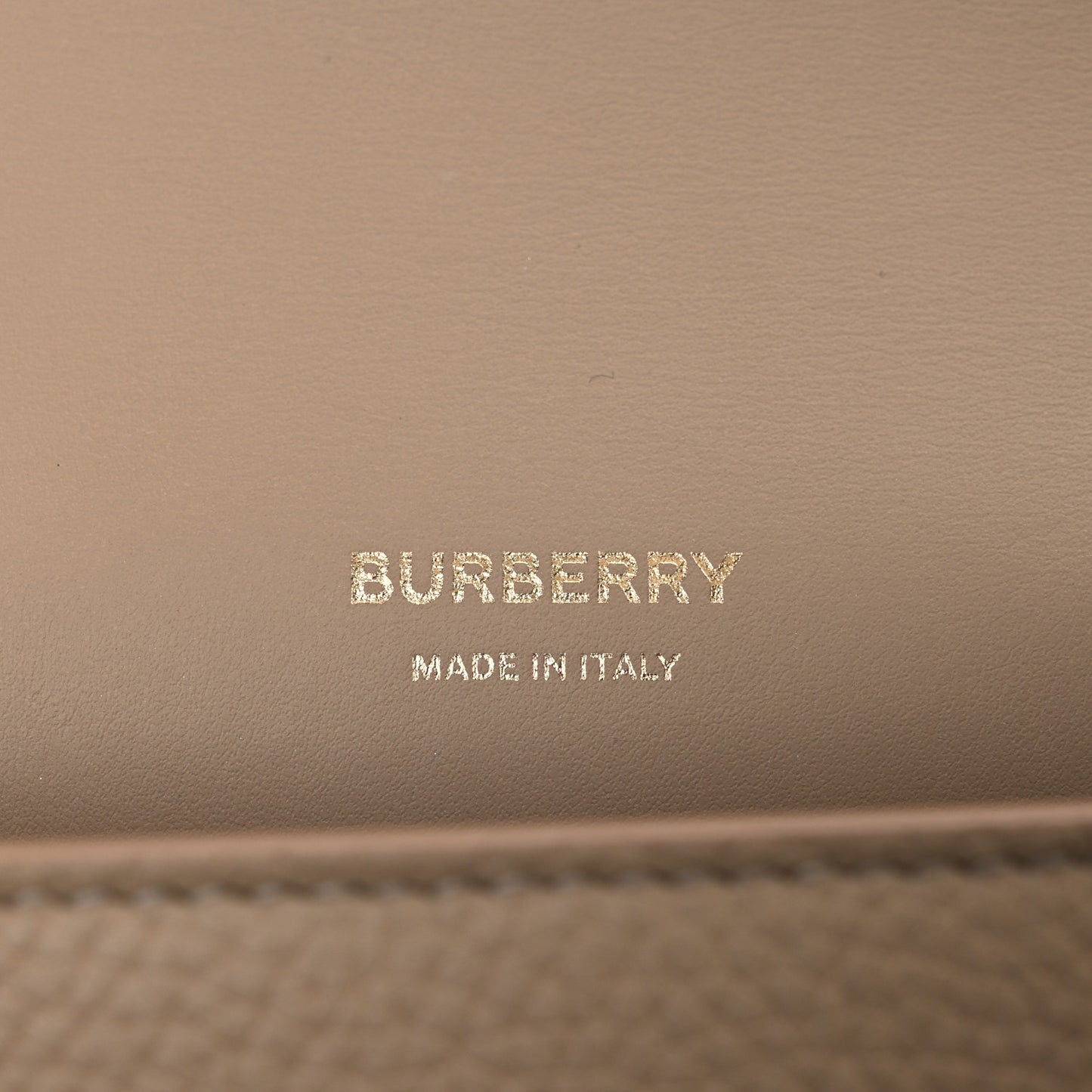 Grainy Calfskin Small TB Bag Rose Beige