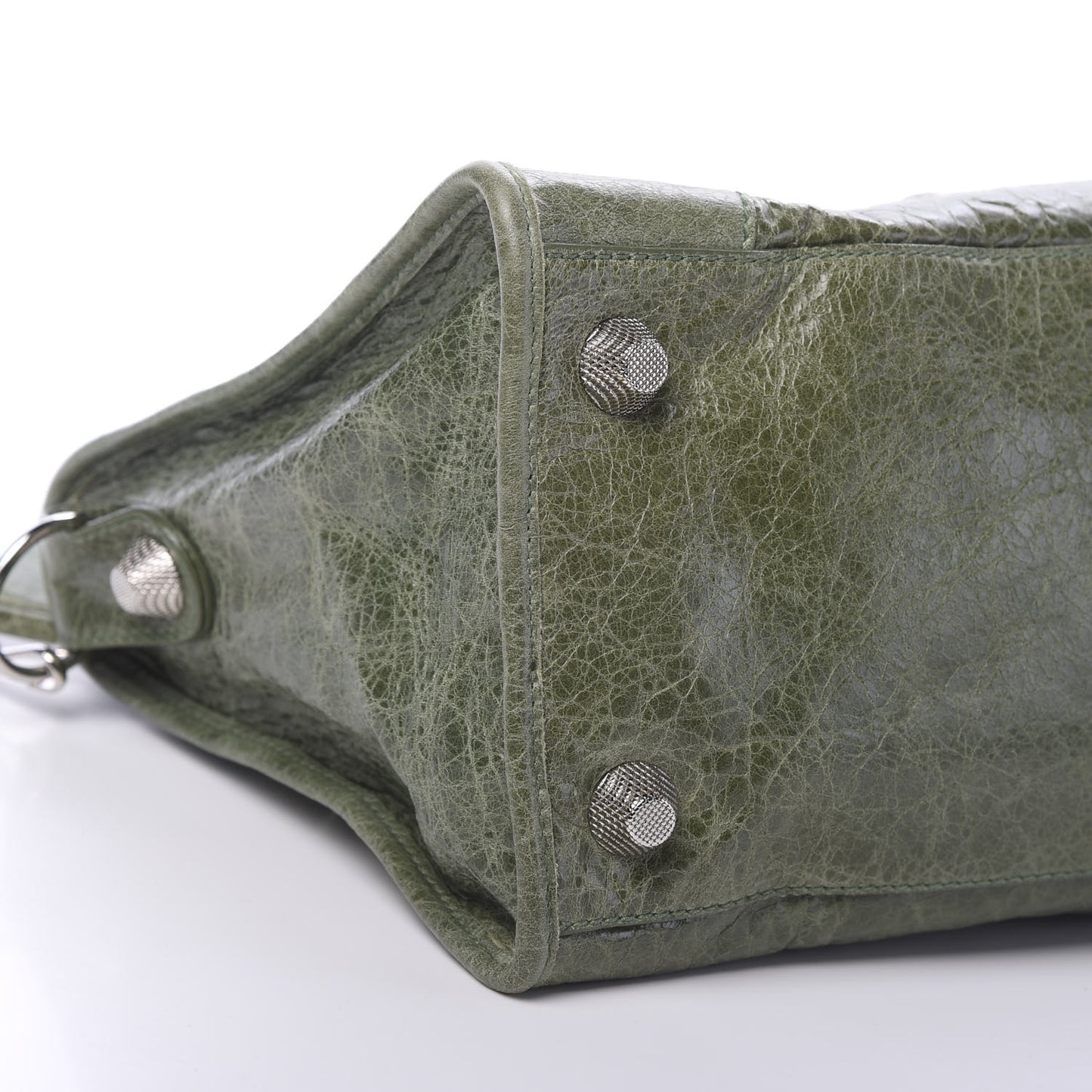 Agneau Giant 21 Silver Hardware Part Time Vert Militaire