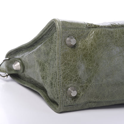 Balenciaga Agneau Giant 21 Silver Hardware Part Time Vert Militaire 7 of 9